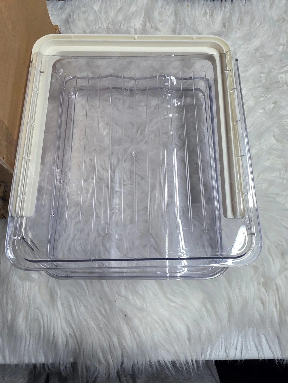 Stackable Clear Egg Storage Container - 18pcs Capacity